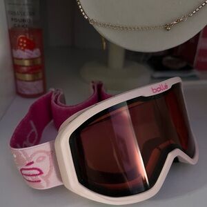 Bolle Pink Kids Ski Goggles